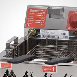 Fritadeira Elétrica Água e Óleo 18 Litros De Mesa Inox Marchesoni - 5