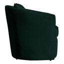Ver imagem 7 de Poltrona Decorativa Sala Recepção Escritório Veludo Alana Cor Verde