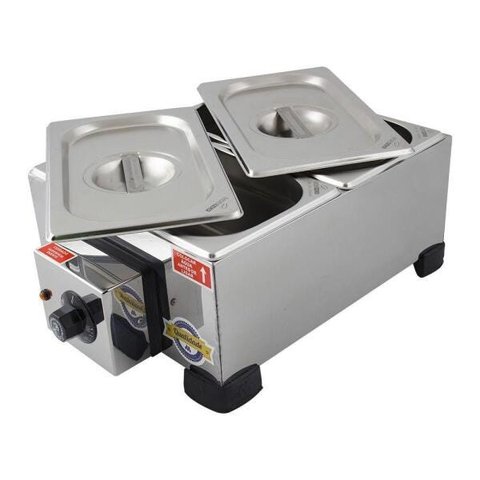 DR 2.22 Derretedeira de Chocolate Industrial 2 Cubas 5 Kg Marchesoni