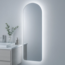 Ver imagem 4 de Espelho Grande Corpo Inteiro sem Moldura C/ Led Base Reta Designer Moderno Decorativo 150x40cm