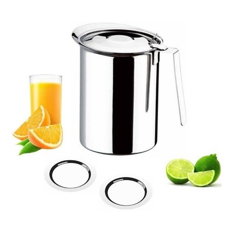 JARRA 2 LTS C/TAMPA ACO INOX ARTINOX