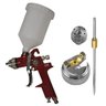 Pistola Pintura 600ml 1.4mm + Reparo Pistola Agulha e Bico - 1