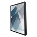 Ver imagem 2 de Quadro Decorativo Caixa Elementos Geométricos Tacolado Moldura Caixa Alta 4,5cm Preta sem Vidro 40 X
