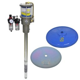 Bomba Propulsora Pneumática para Graxa 13020-max-g4 com Tampa Bozza - 2