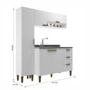 Ver imagem 3 de Cozinha Carol 3 Pecas (Paneleiro) Branco