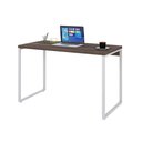 Ver imagem 4 de Mesa Kuadra Office 120x60x75cm Nogal/est.branca