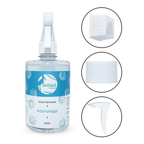 Água Perfumada Roupa Lençol Cama Aroma de Aconchego 500 Ml