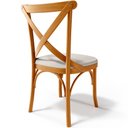 Ver imagem 7 de Cadeira Para Sala de Jantar e Estar Living Estofada Ávila L02 Linho Cru - Lyam Lyam Decor