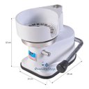 Ver imagem 2 de Maquina Modeladora Formato De Hambúrguer Com 12,8cm Branco Manual - Hp-128 - Picelli