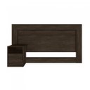 Ver imagem 2 de Cabeceira Casal com 1 Mesa de Apoio 1 Gaveta London Demóbile