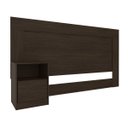 Ver imagem 3 de Cabeceira Casal com 1 Mesa de Apoio 1 Gaveta London Demóbile