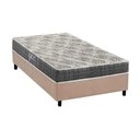 Ver imagem 1 de Cama Box Solteiro: Colchão Espuma Anjos Ezequiel + Base CRC Suede Clean(88x188)