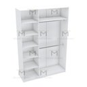 Ver imagem 6 de MÓDULO CLOSET A2,20 CAB. MALEIRO E NICHOS M300.B (LOJA E CLOSET) MUNDI MOVEIS