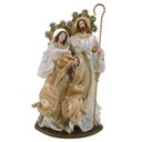 Ver imagem 1 de Sagrada Familia Decorativa em Tecido e Resina- 30cm