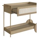 Ver imagem 5 de Carrinho Bar Porta Taças 110 cm:Hanover/Dourado