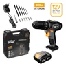 Parafusadeira e Furadeira com Impacto WAP Bpfi 12k4 Bateria Removível - 2