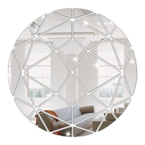 Espelho Decorativo Mandala em Acrílico Sala P