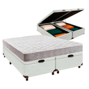 Ver imagem 1 de Cama Box Bau Blindado Casal + Colchão D23 D23 Inducol