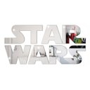 Ver imagem 1 de Star Wars Espelhado Em Acrílico Decorativo M