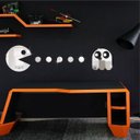 Ver imagem 1 de Espelho Decorativo Pacman em Acrílico Sala Quarto