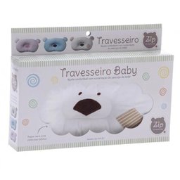 Travesseiro Zip Toys Urso Rosa - 3