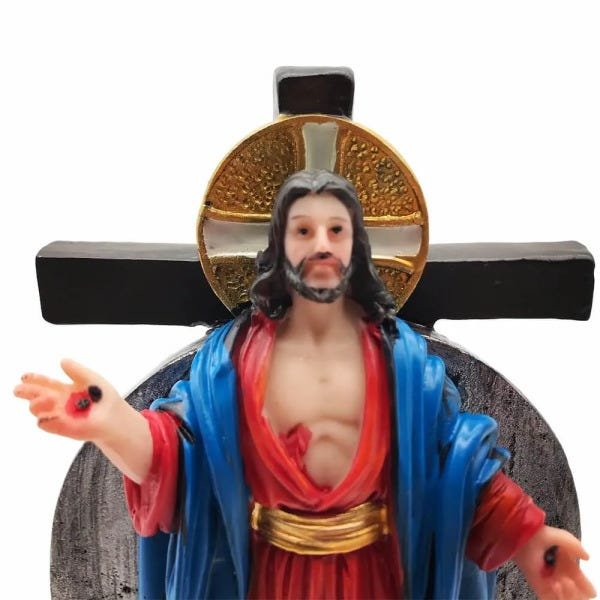Imagem Santas Chagas de Jesus Padre Reginaldo Manzotti 12,5 cm - 1