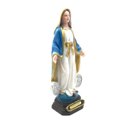 Ver imagem 2 de Imagem de Nossa Senhora da Medalha Milagrosa 20 cm Resina