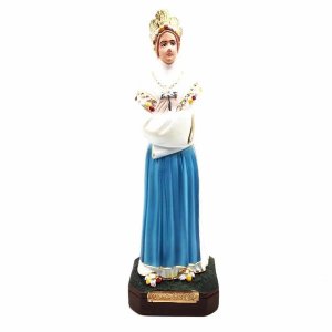 IMAGEM DE NOSSA SENHORA DE LA SALETTE GESSO 30 CM