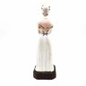 IMAGEM DE NOSSA SENHORA DE LA SALETTE GESSO 30 CM - 4