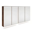 Ver imagem 1 de Armário Multiuso MDF Espelhado 4 Portas TB82 Dalla Costa