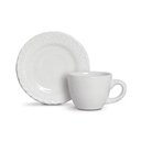 Ver imagem 1 de Jogo C/6 Xícaras de Cafezinho Nobre Branco - Scalla