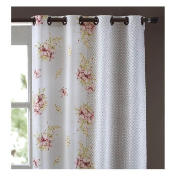 Cortina para Sala Blackout Estampada 2,20 x 2,40 M com Ilhos Aracaju Sultan - 2