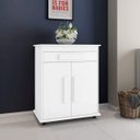 Ver imagem 1 de Balcão 2 Portas 1 Gaveta Multiuso Chile Rv Móveis