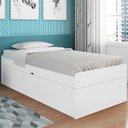 Ver imagem 1 de Cama Bruma Nobre Solteiro com Colchão Branco