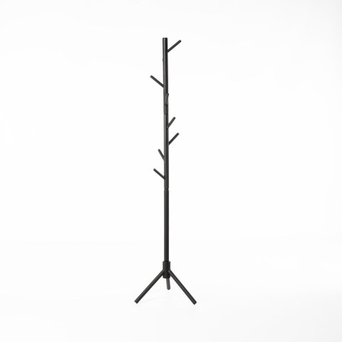 Cabideiro de Chão Zayn 170 Cm X 42 Cm Preto