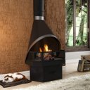 Ver imagem 2 de Lareira de Canto ou Meio de Parede Suíça Metávila Metávila