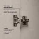 Ver imagem 6 de Guarda-Roupa Casal 7 Portas 8 Gavetas Freijó/Areia Off White 233 x 270cm Yescasa Absolut New