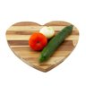 Tabua De Corte Coração Em Madeira - 1