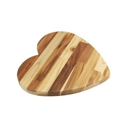 Tabua De Corte Coração Em Madeira - 2