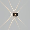 Ver imagem 4 de Mini Arandela Flou LED IP65 4W Bivolt 2700k Preto Nordecor Iluminação 55 Lúmens