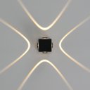Ver imagem 3 de Mini Arandela Flou LED IP65 4W Bivolt 2700k Preto Nordecor Iluminação 55 Lúmens
