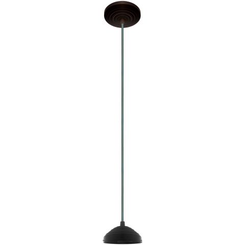 Pendente Preto para Montagem de Lustres de Globos Boca 10