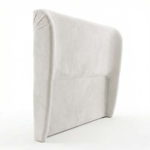 Cabeceira para Cama Box Casal Padrão Liah 140cm Bouclê Branco - Abmaza
