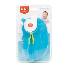 Kit Refeição com Divisória Azul - BUBA - 4