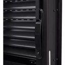 Ver imagem 4 de Janela com 2 Folhas de Correr e Persiana Integrada 1,00x1,00 Aluminio Preto