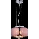 Ver imagem 3 de Lustre Pendente Soho Cobre e Cristal Transparente Legítimo K9 28cm