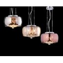 Ver imagem 2 de Lustre Pendente Soho Cobre e Cristal Transparente Legítimo K9 28cm