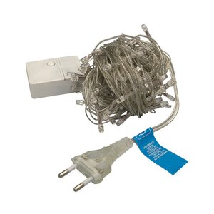 Pisca Pisca com 100 Leds de 9 Metros com 8 Funções - 127v Branco Frio