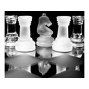 Ver imagem 6 de Jogo de Xadrez Tabuleiro Vidro Transparente 25x25 cm