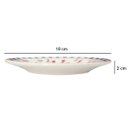 Ver imagem 5 de Prato de Sobremesa de Cerâmica Donna Jardim de Cerejas 18cm 6 Unidades - Biona 149874